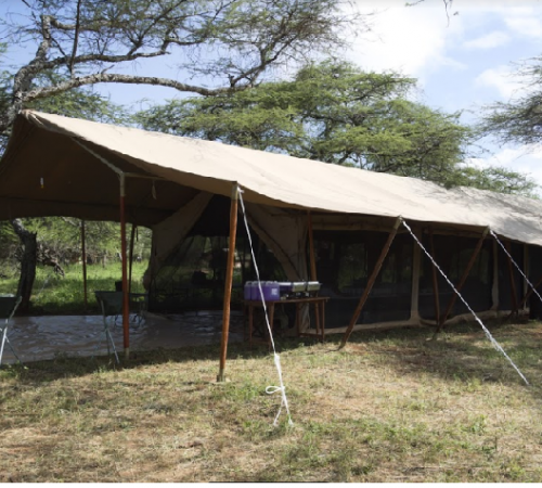 Mess Tent in Kenya and East Africa