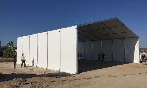 commercial storage tent